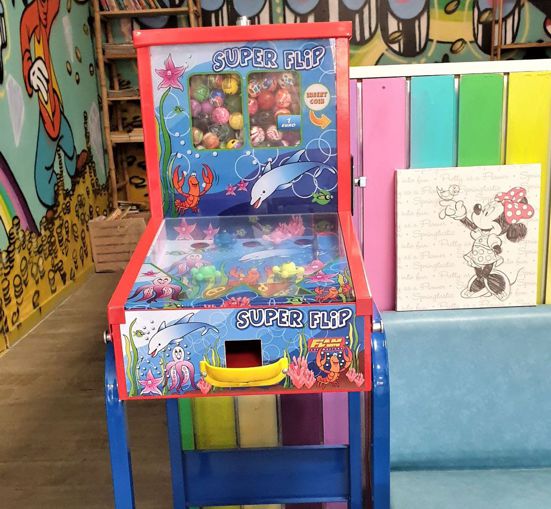 La Seiche for kids. Espace enfants. Loisirs, Annecy, Sevrier mini flipper