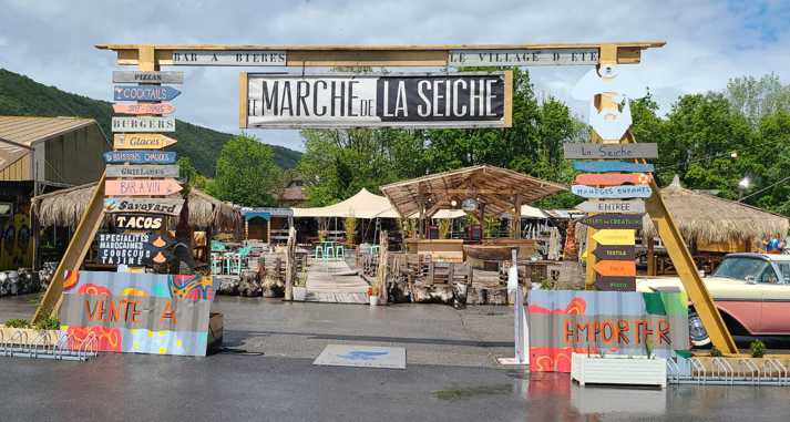 Le Marché de la Seiche - Bar, restaurant, loisir, artisanat, Sevrier, Lac d'Annecy