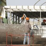 Team Industry - chantier naval, Maroc. Construction d'un grand multicoque : le Kéréon 78'