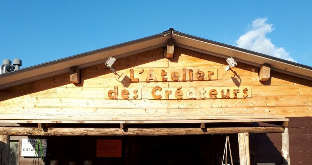 l'Atelier des créateurs - marché de la Seiche - Sevrier, lac Annecy