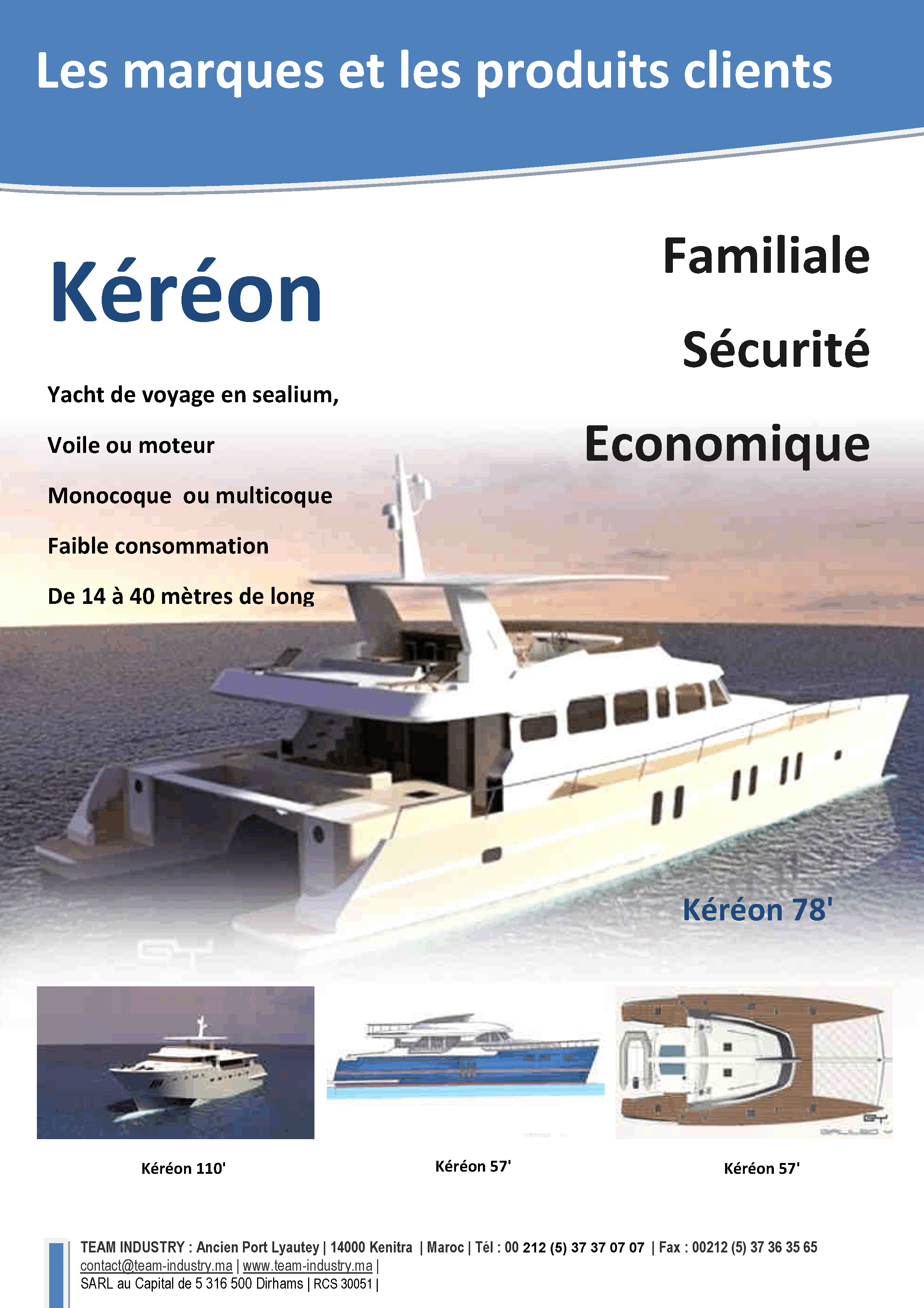 Présentation Kéréon yacht - groupe Simon, Genève