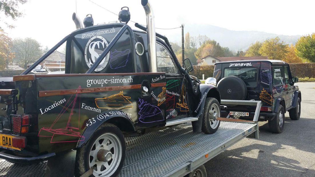 Tuning et covering des automobiles du groupe Simon